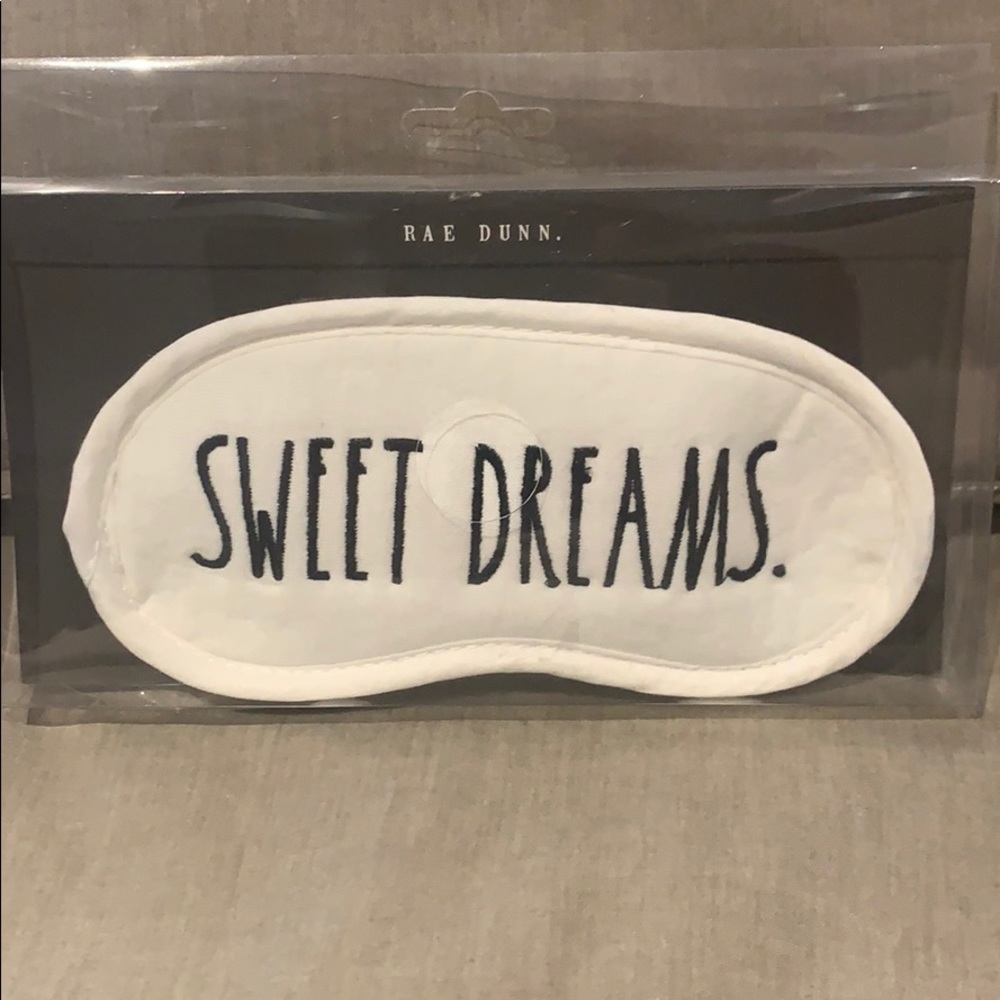 Rae Dunn Sleep Mask SWEET DREAMS. eye mask